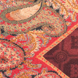 Pañuelo pancake fleco camel