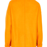 Chaqueta paño mandarina