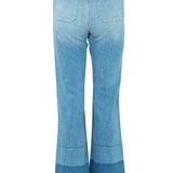 Pantalon vaquero flare