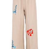 CARMINE BEGONIA PANTS
