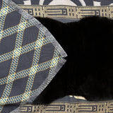 Pañuelo fancy orylag black white