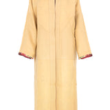 Kaftan estampado burgundy