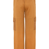 Pantalon cargo caramello