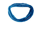 Collar velvet azul