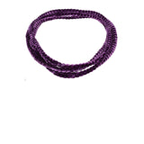 Collar velvet berenjena
