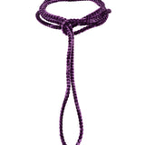 Collar velvet berenjena