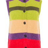 Multicolor Striped Vest