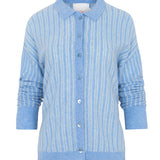 Chaqueta assia chambray stripes