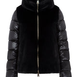 Abrigo corto eco negro