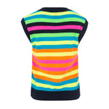 Chaleco stripe navy