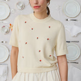 Jersey axelle of white