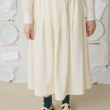 Falda velvet alix off white