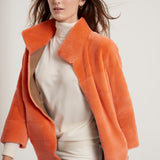 Chaquetón visón sara flor