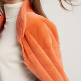 Chaquetón visón sara flor