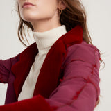 Red scarlet mink