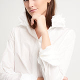 Camisa tecnológica multicuellos blanca