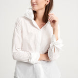 Camisa tecnológica multicuellos blanca