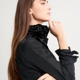 Camisa tecnológica multicuellos negra