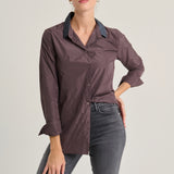 Camisa tecno mauve