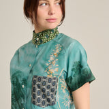 Camisa mao Diomede forest