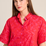 Vestido tecno camuflaje fucsia