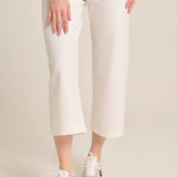 Pantalón tecno recto blanco