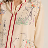 Camisa almaria le surrealisme