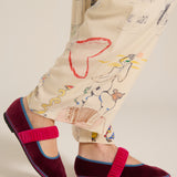 Mafalda burgundy