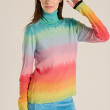 Jersey neck multi