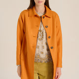 Mandarin cloth coat