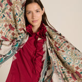 Pañuelo aloeuw greca floral