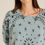 Jersey mela bandana bleu
