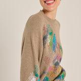 Jersey bordado noce
