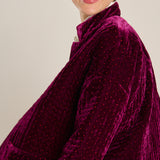 Chacheta velvet bordeaux