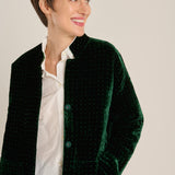 Chaqueta verde verde botella