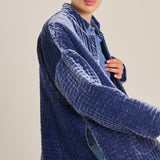 Chaqueta velvet azul