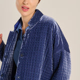 Chaqueta velvet azul