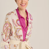 Cardigan jude jacquard cream