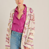 Cardigan jude jacquard cream