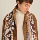 Pañuelo fancy pata de gallo