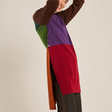 Vestido multicolor punto