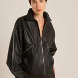 Chaqueta salmi negra
