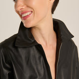 Chaqueta salmi negra