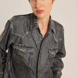 Camisa aloe seda vaquera