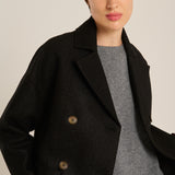 Chaqueta paño negra