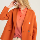 Chaqueta leonardo naranja