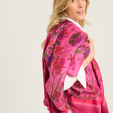 صورة الذكرى السنوية باللون الفوشيا