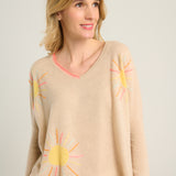 قميص بيج فاتح