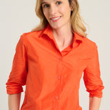Camisa tecno papaya m/c