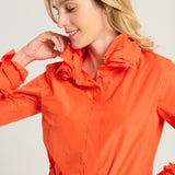 Camisa tecno multicuellos Papaya